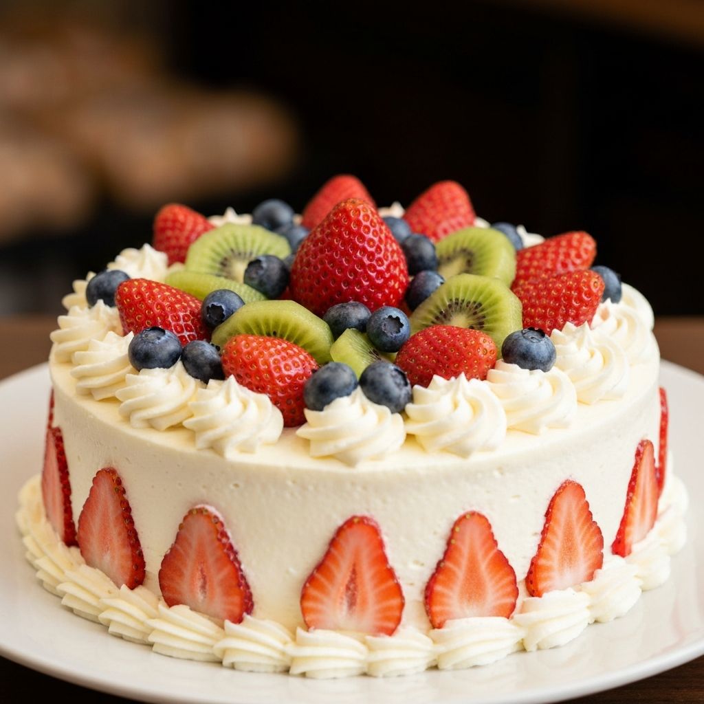 Torta de Frutas Frescas